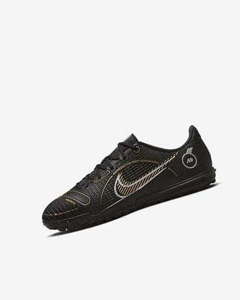 Nike Jr. Mercurial Vapor 14 Academy TF Negros Metal Plateados Grises Metal Dorados | MX 4563